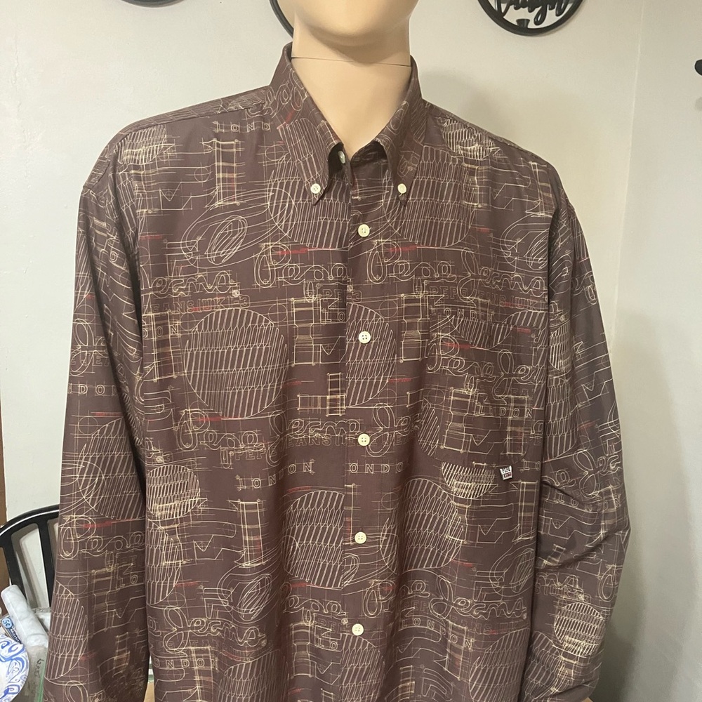 Vintage 90’s Pepe London button up shirt XL